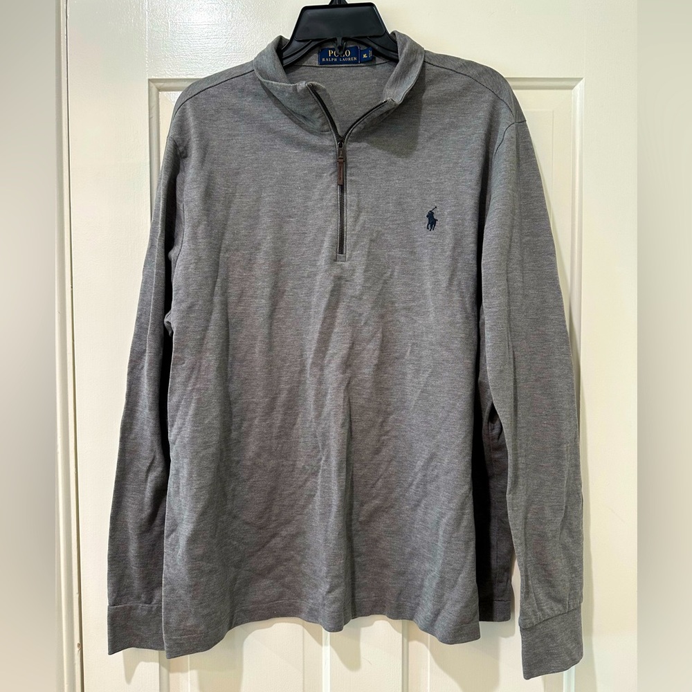 Polo Ralph Lauren men’s Greg long sleeve pullover half zip sweater